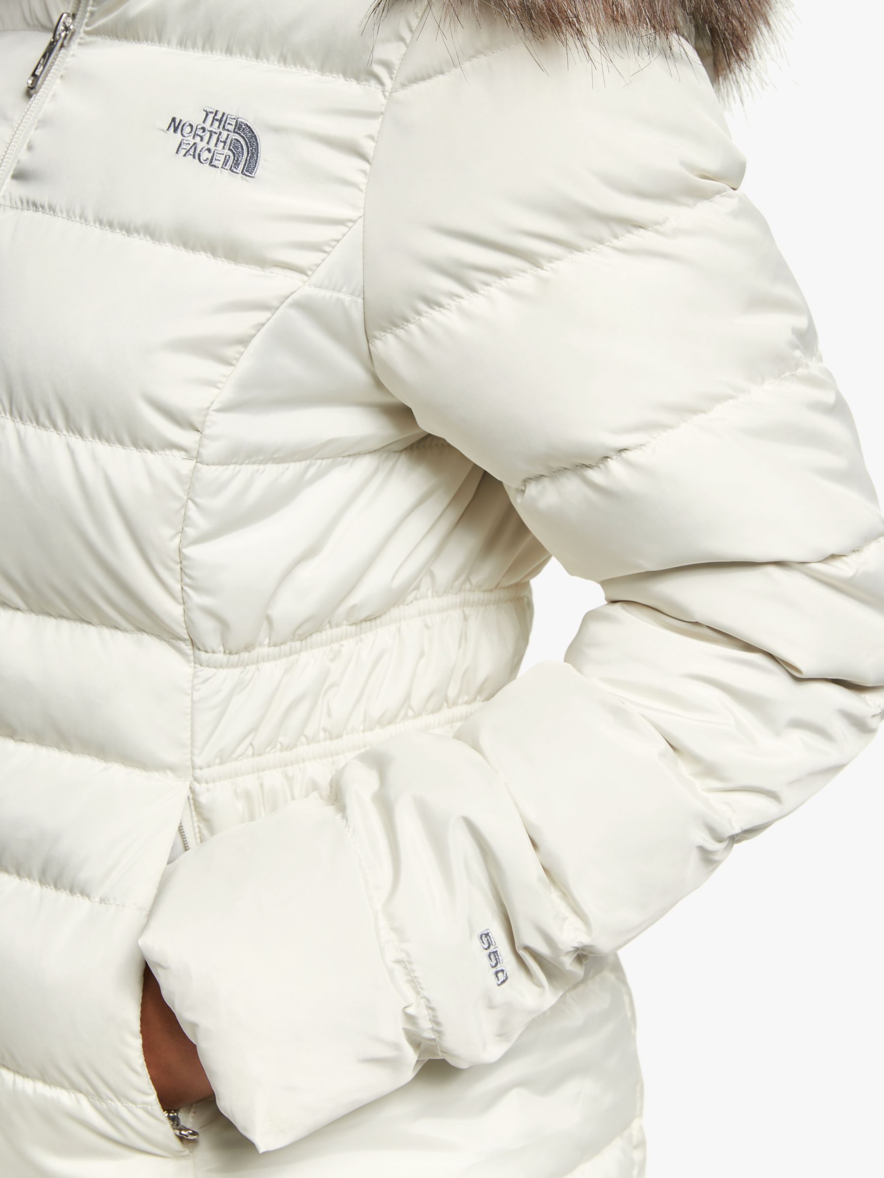 white north face coat womens