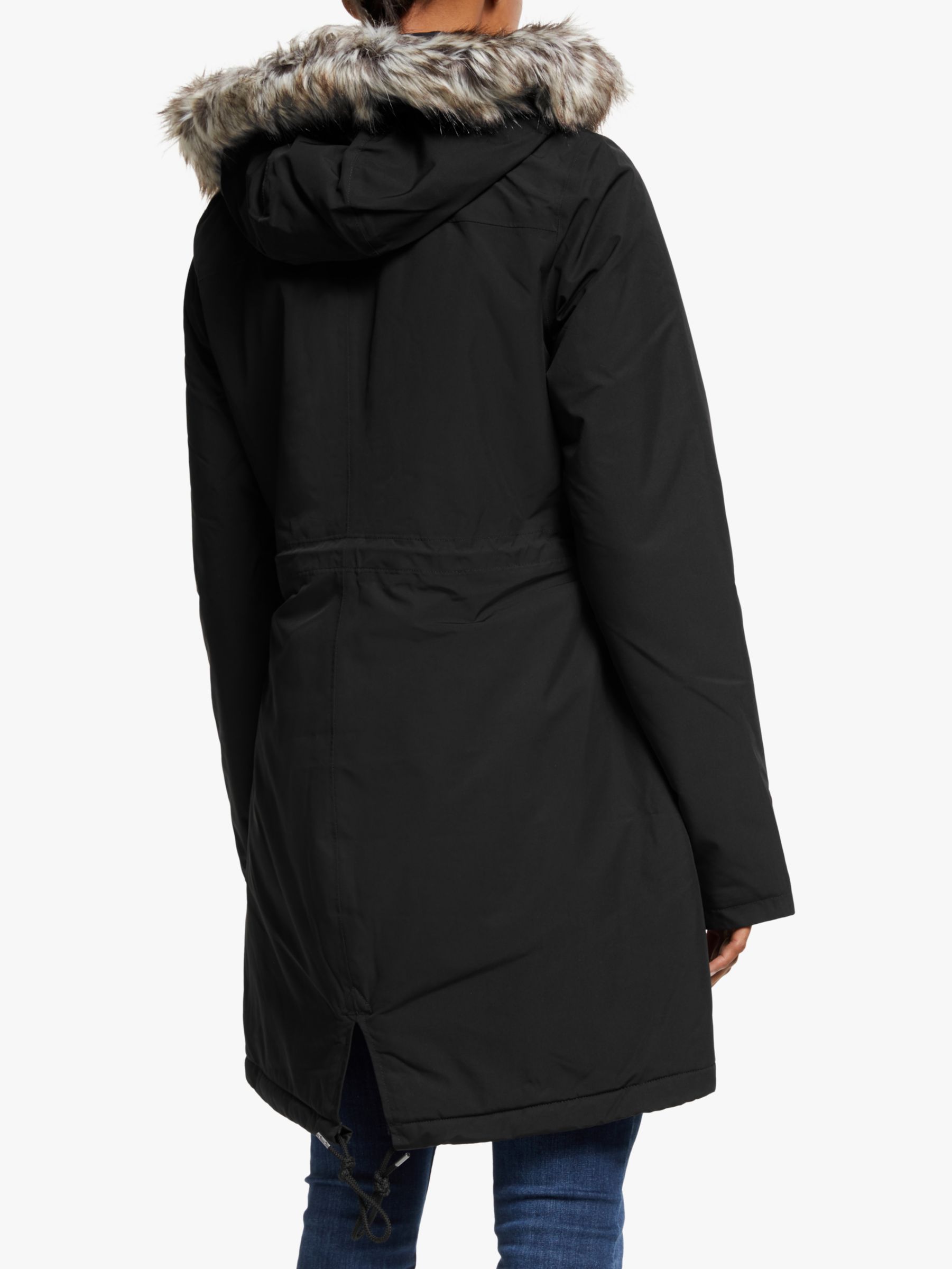 north face coat with fur hood womens