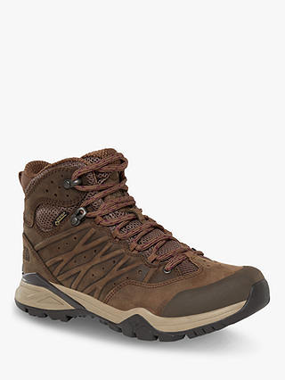The North Face Hedgehog Hike II Mid Women's Waterproof Gore-Tex Hiking Boots, Bipartisan Brown/Pamplona Purple