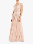 Phase Eight Henriette Flower Maxi Dress, Pink