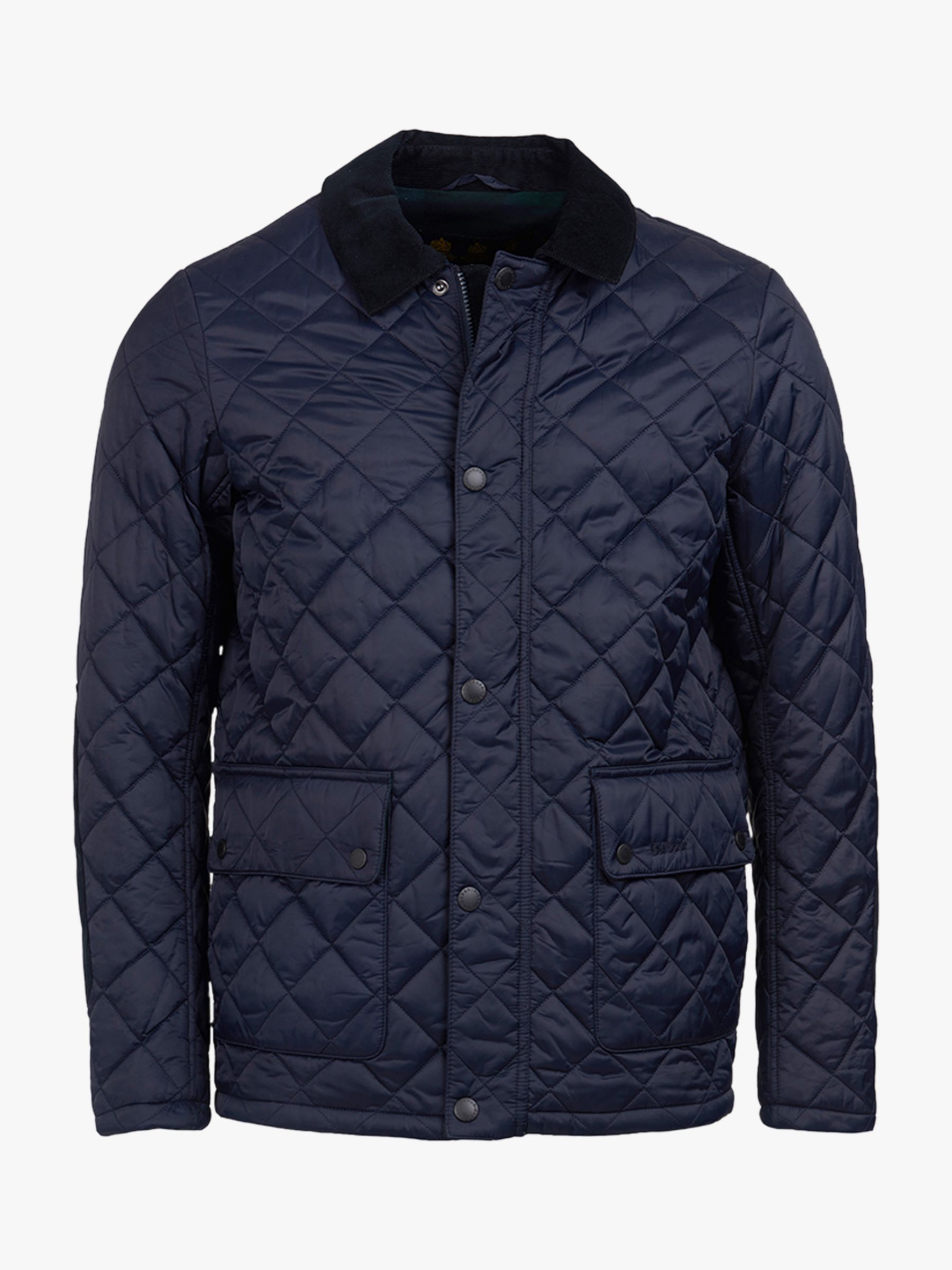 Barbour Diggle Quilted Jacket, Navy at 