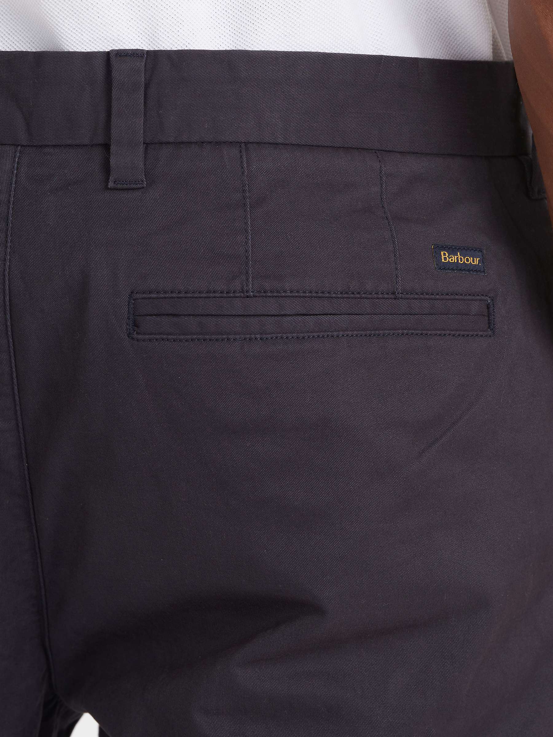 Buy Barbour Neuston Essential Chinos, Navy Online at johnlewis.com