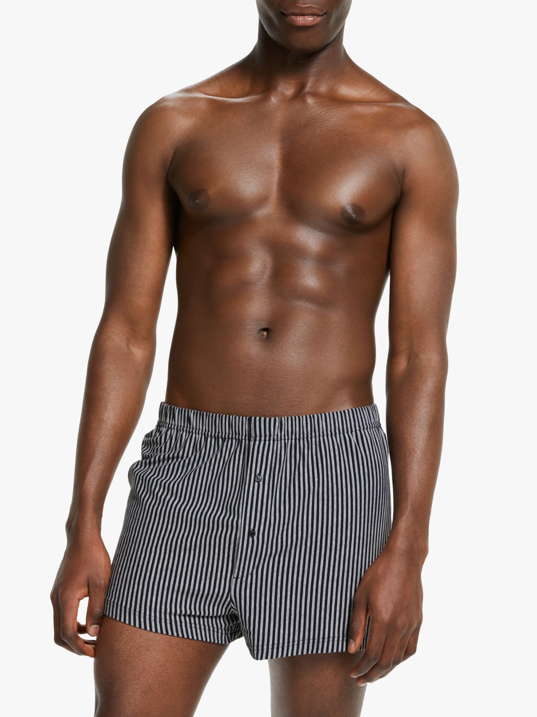 12 x BRITWEAR® Mens Button Fly Jersey Boxer Shorts Natural Cotton Rich Boxers  Underwear