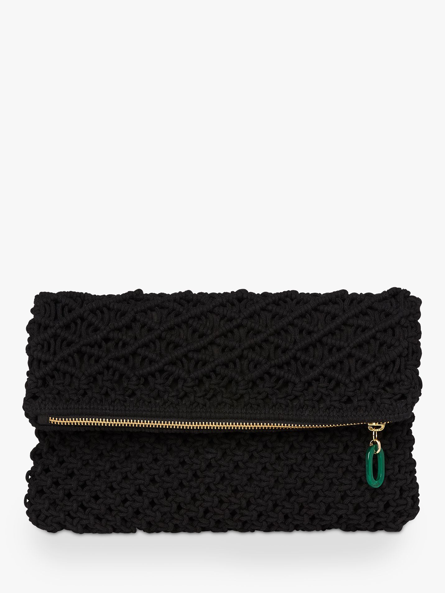 zip clutch bag