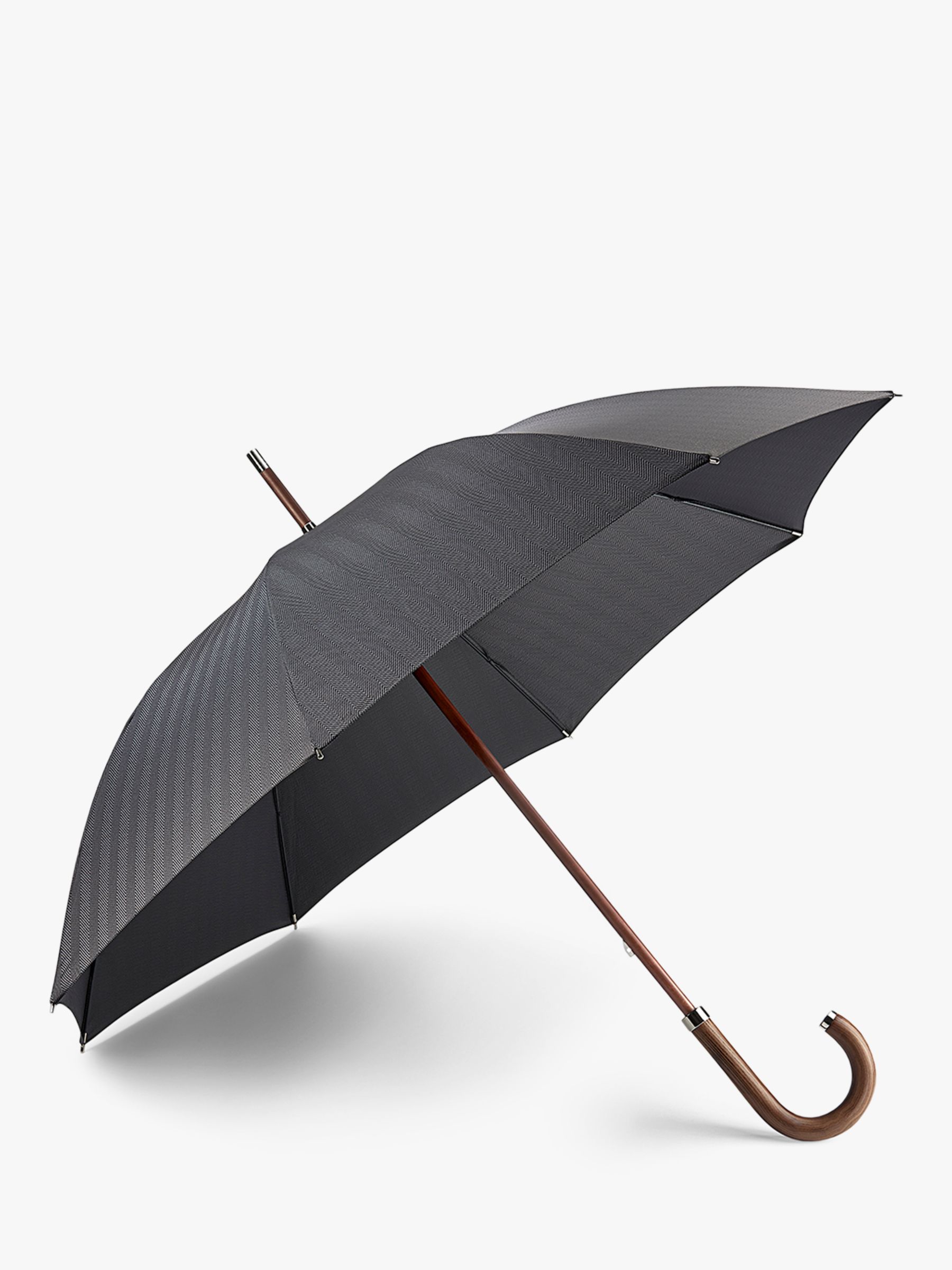Ladies Drizzles Compact Black Umbrella UU72 