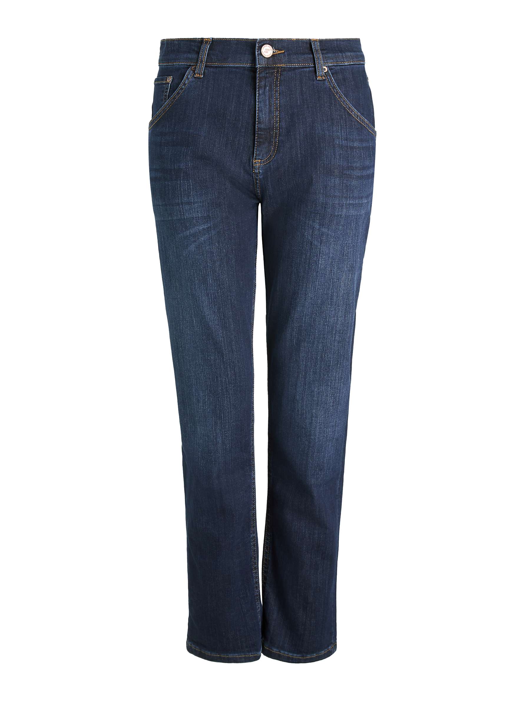 Buy AND/OR Venice Beach Boyfriend Jeans, Azurite Dark Online at johnlewis.com