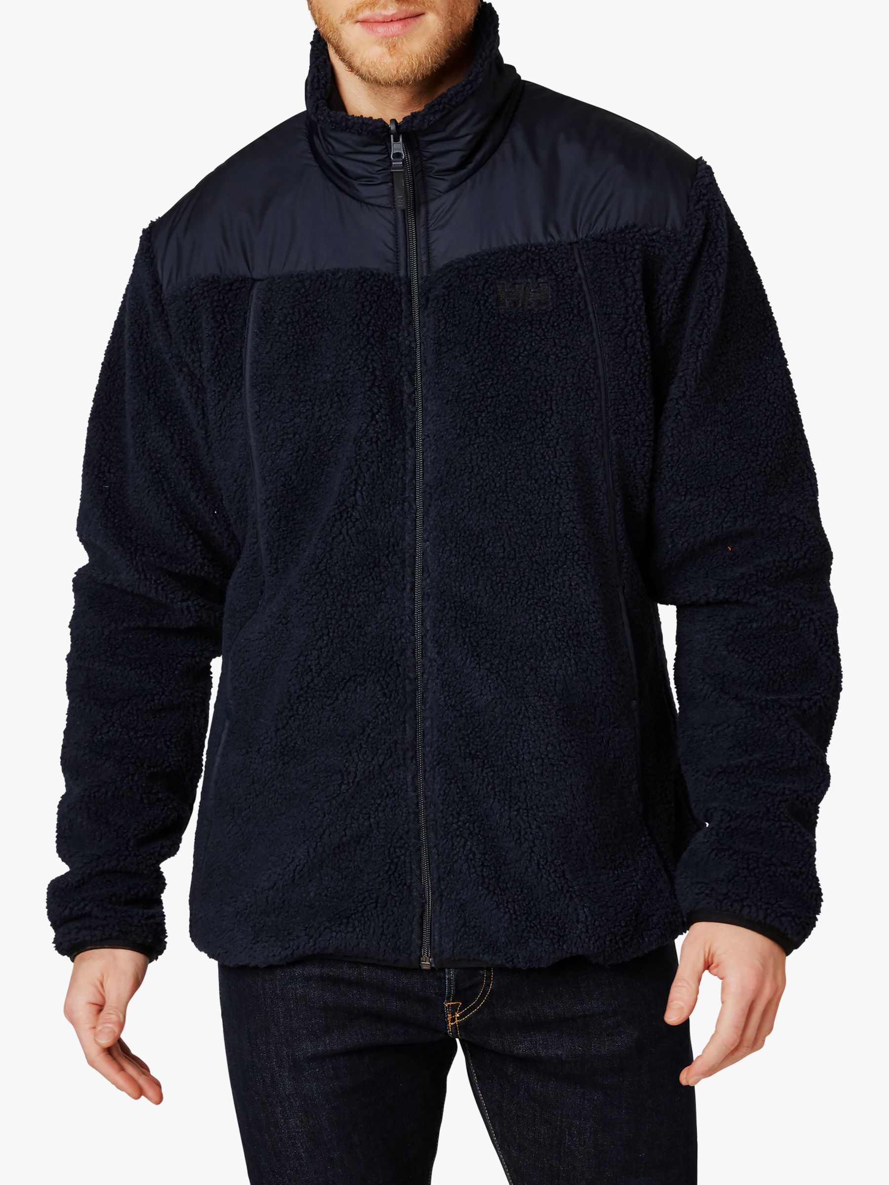 Helly Hansen Oslo Reversible Pile Full-Zip Fleece Jacket, Navy