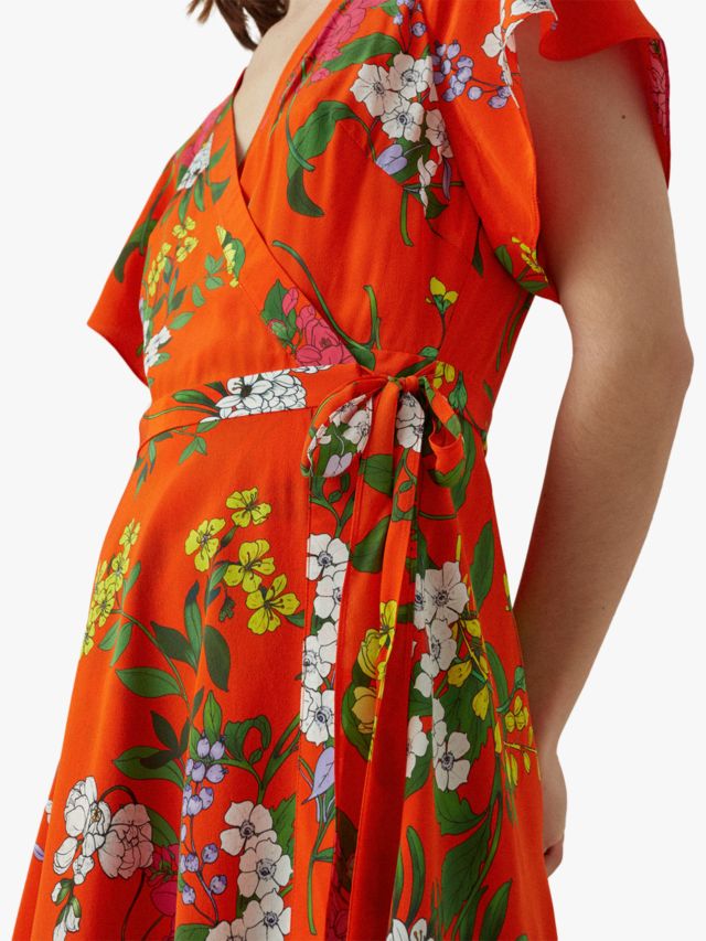 Karen millen silk on sale dress