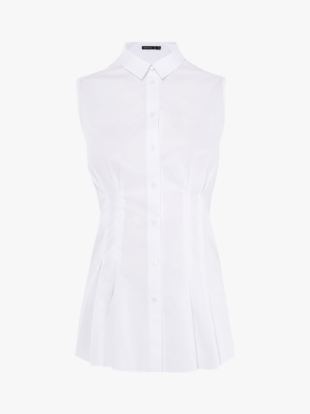 Karen Millen Cinched Waist Shirt, White
