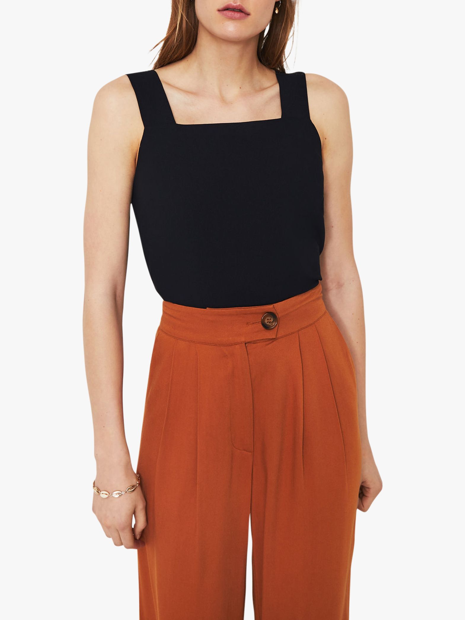 Warehouse Square Neck Shell Top