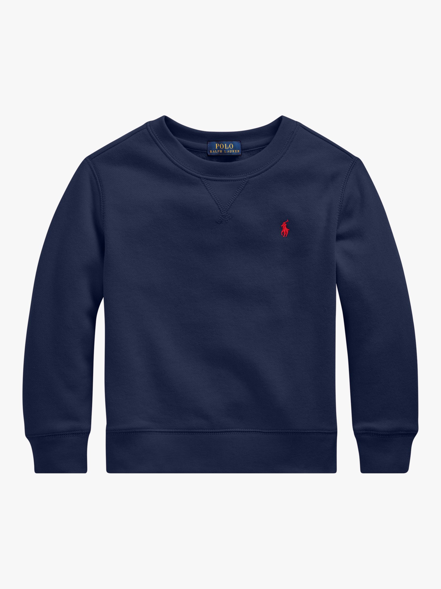 ralph lauren navy blue sweatshirt