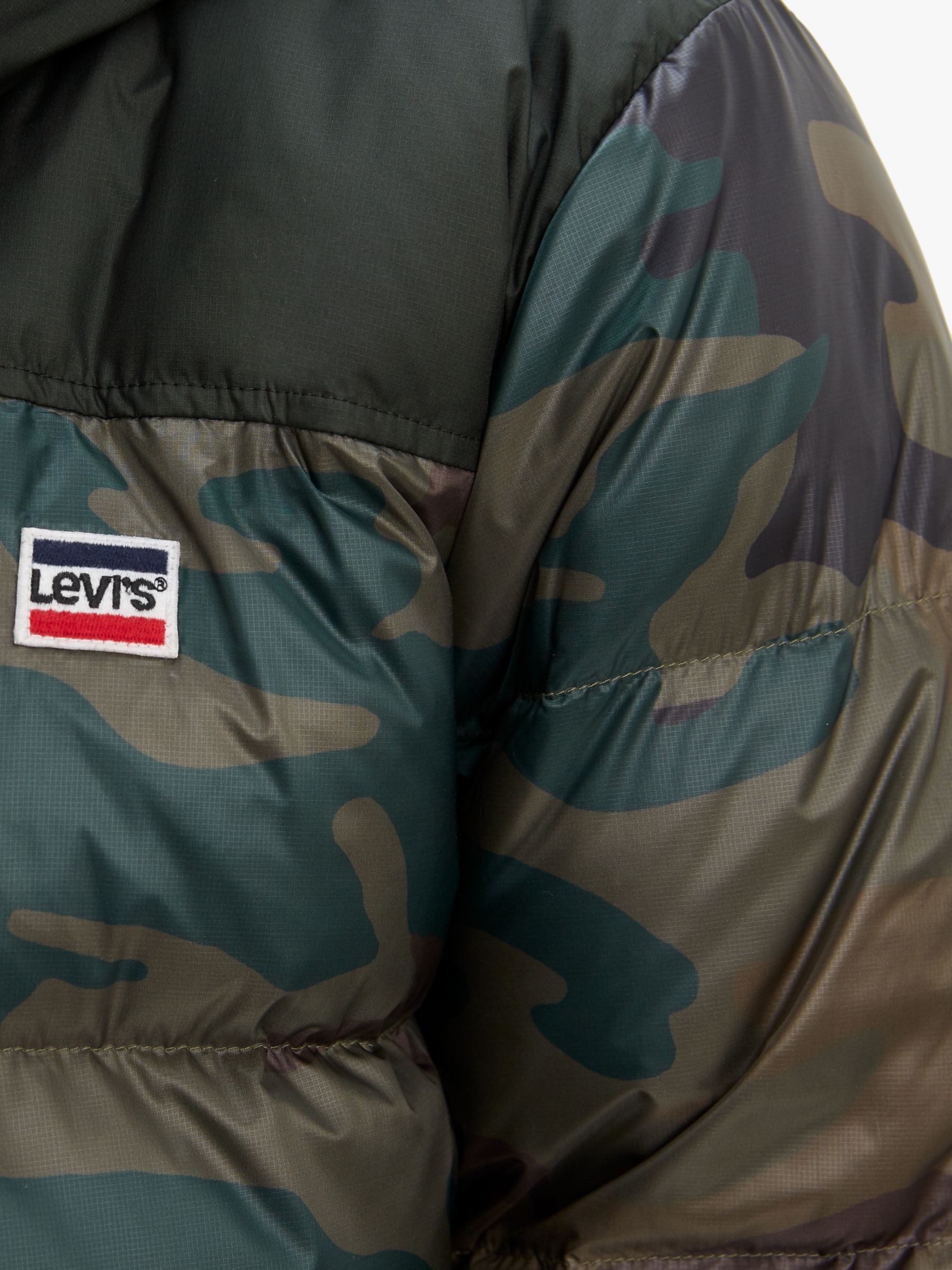 levi's down puffer