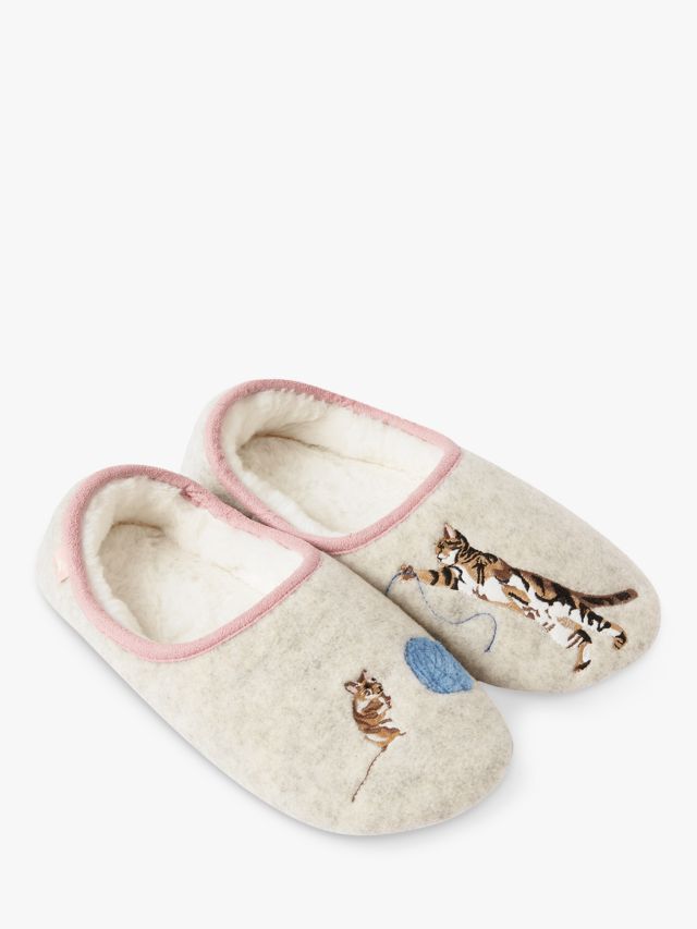 Joules cat slippers new arrivals