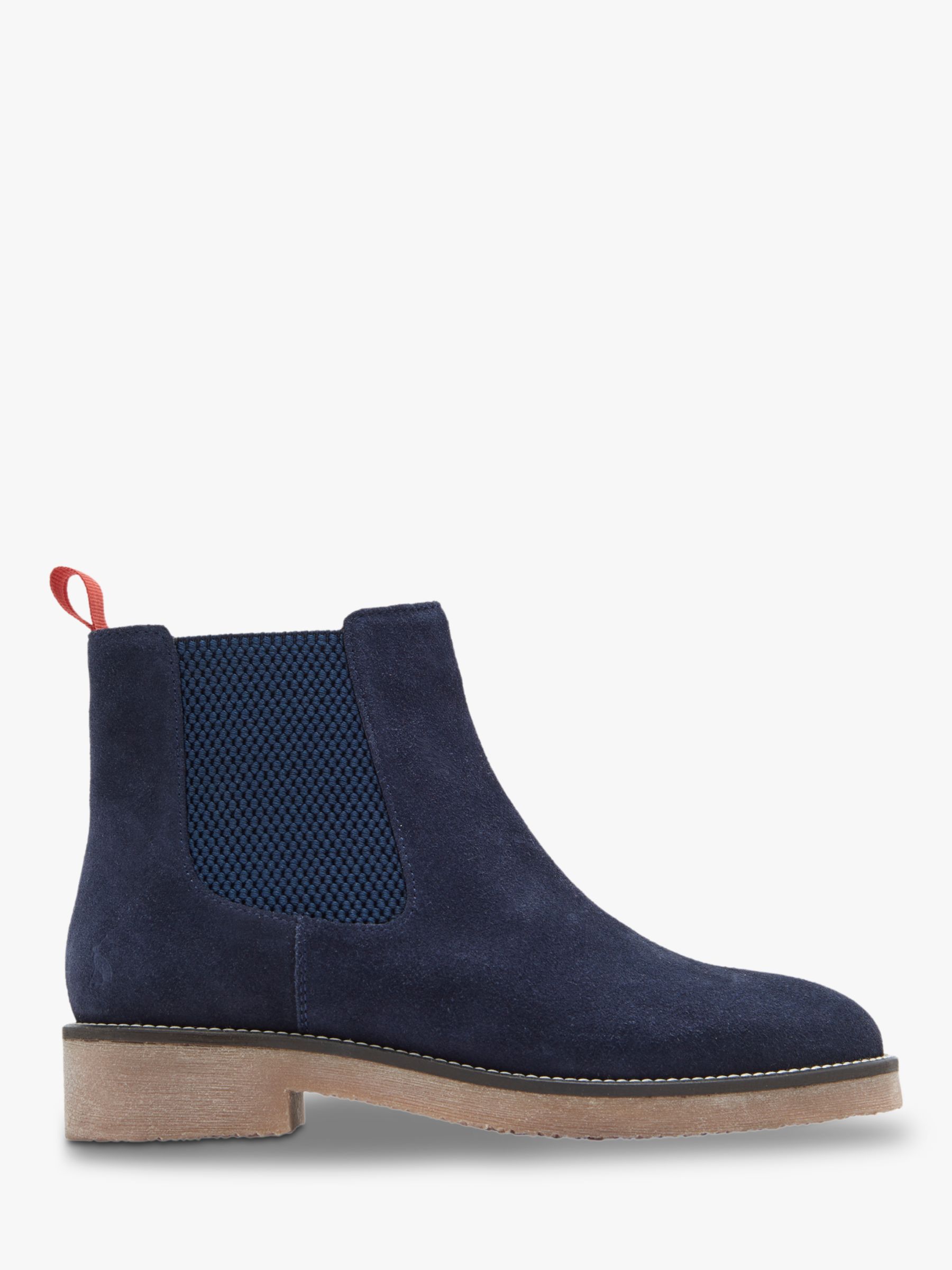 Joules Chepstow Suede Chelsea Boots, Navy