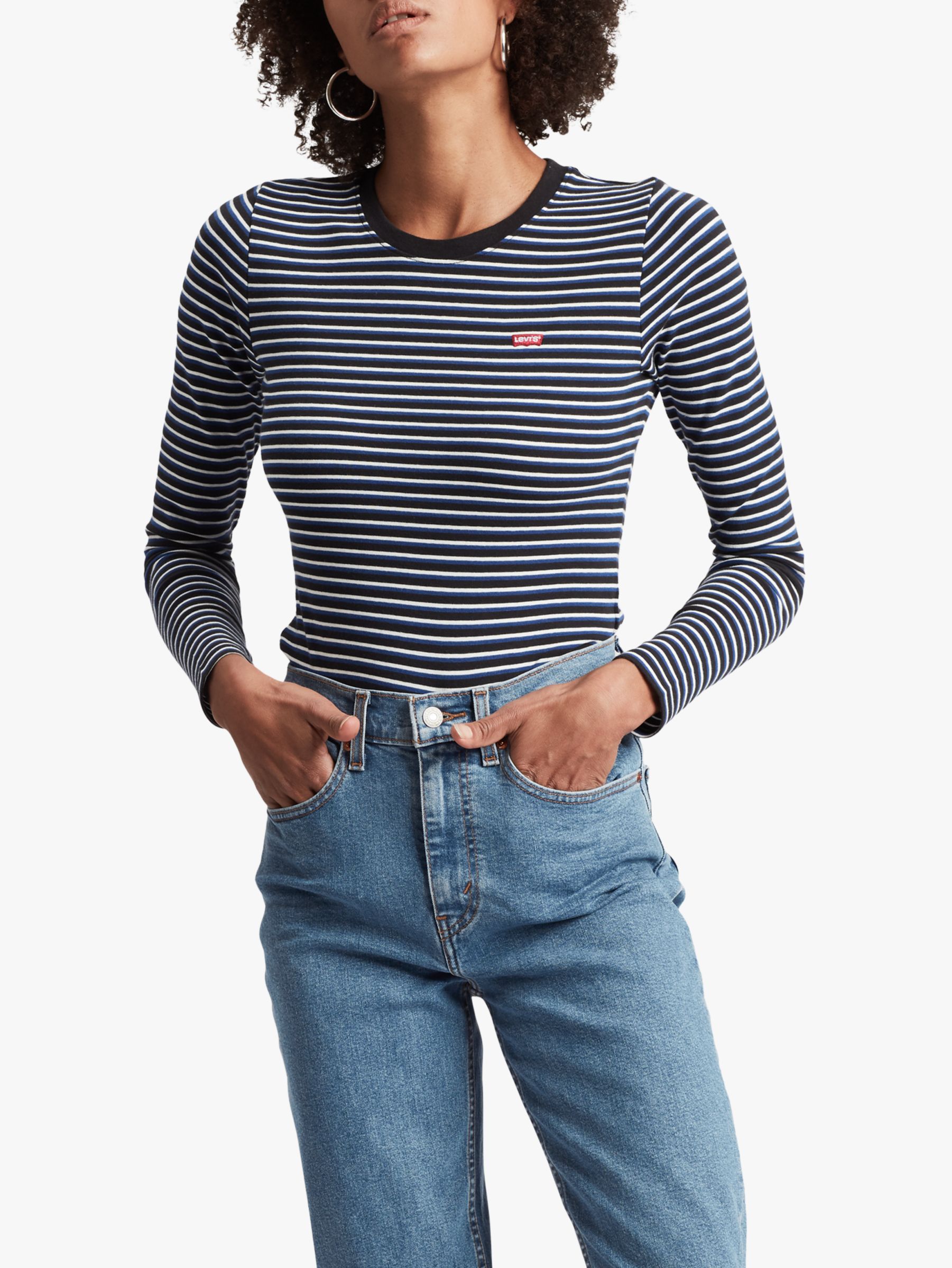 Levi's Baby Stripe Long Sleeve T-Shirt 