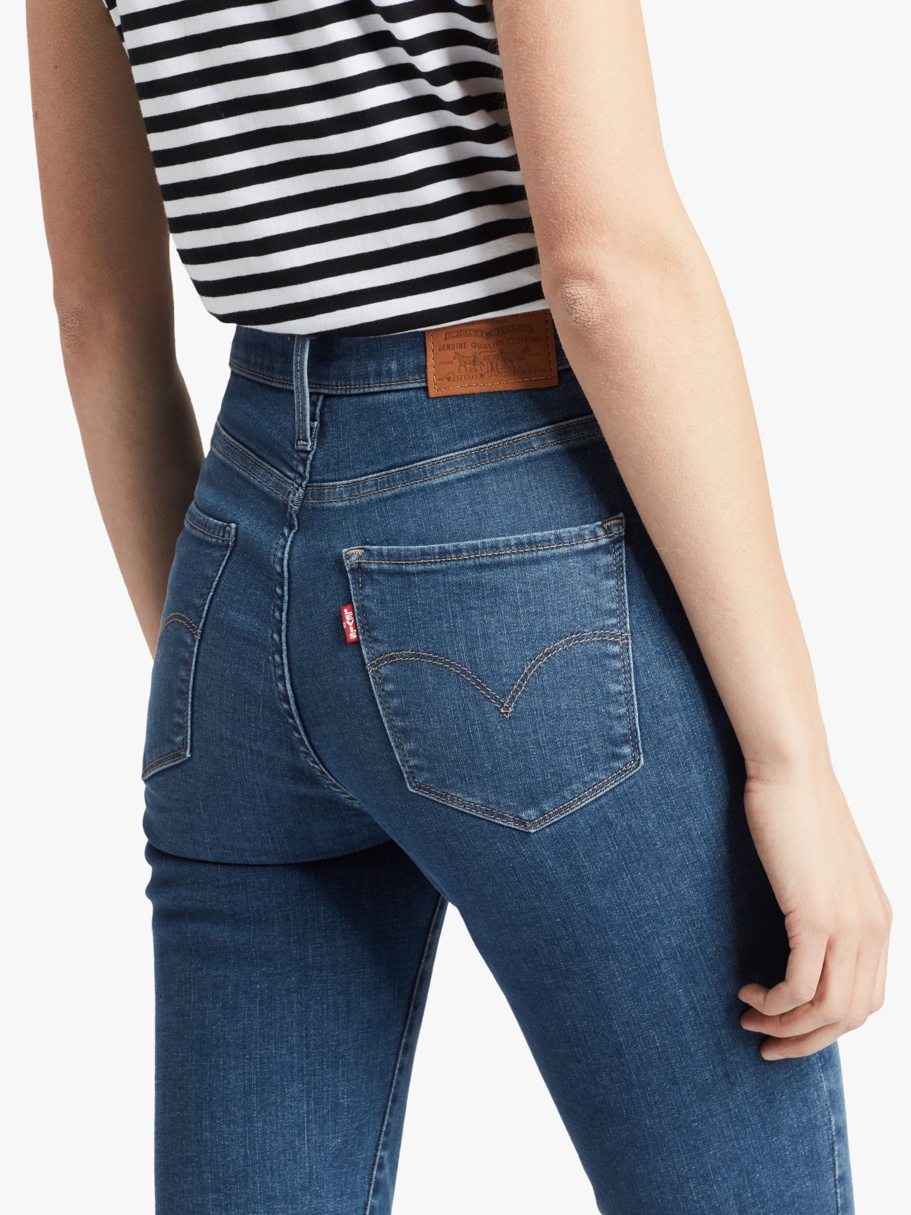 Levis 720 High Rise Super Skinny Jeans Love Ride T2