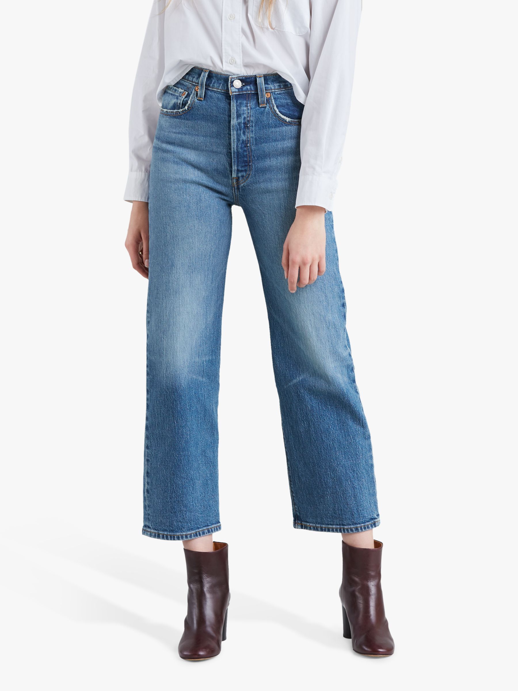 Levi's Ribcage Straight Ankle Jeans, Jive Swing