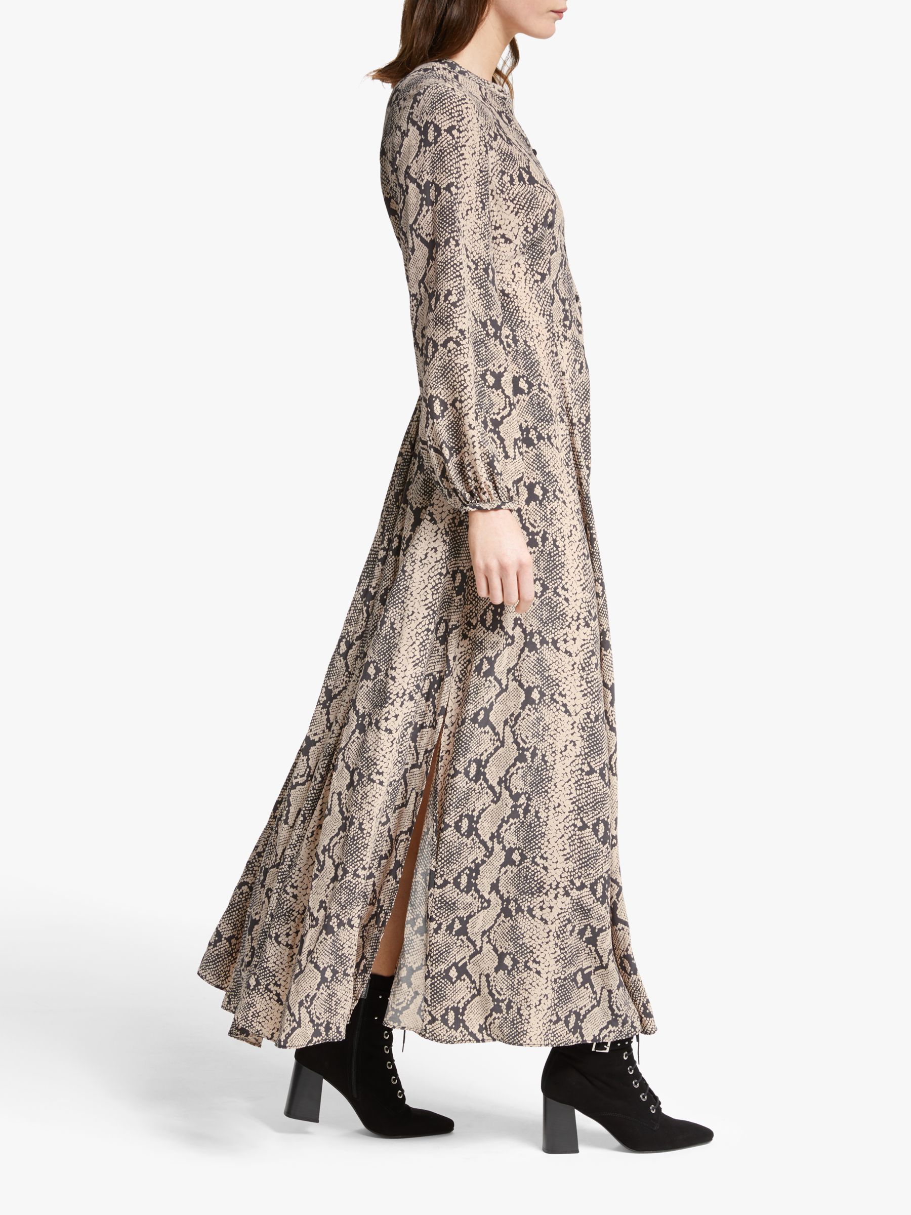 john lewis long sleeve maxi dress