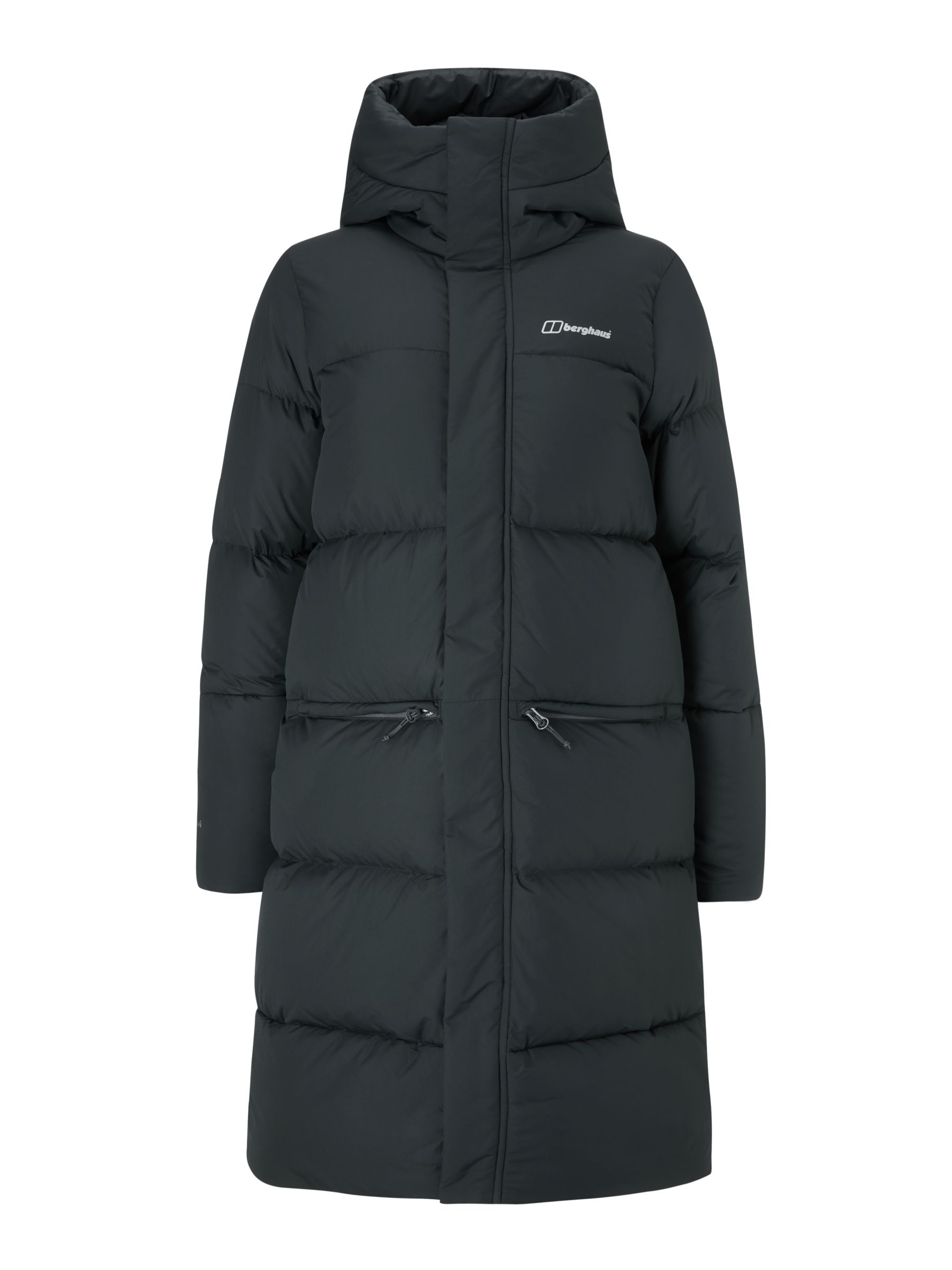 Berghaus Combust Reflect Women's Long Insulated Jacket, Jet Black