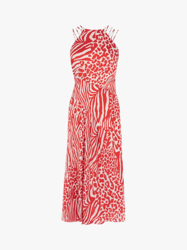 Karen millen hotsell zebra print dress