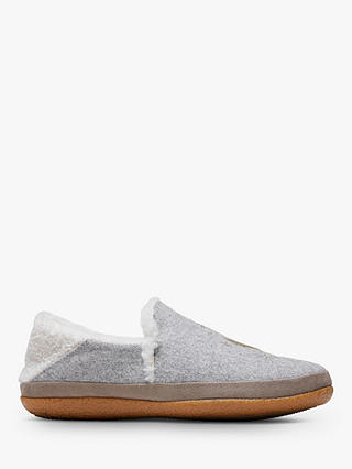 TOMS India Slippers, Grey Mid