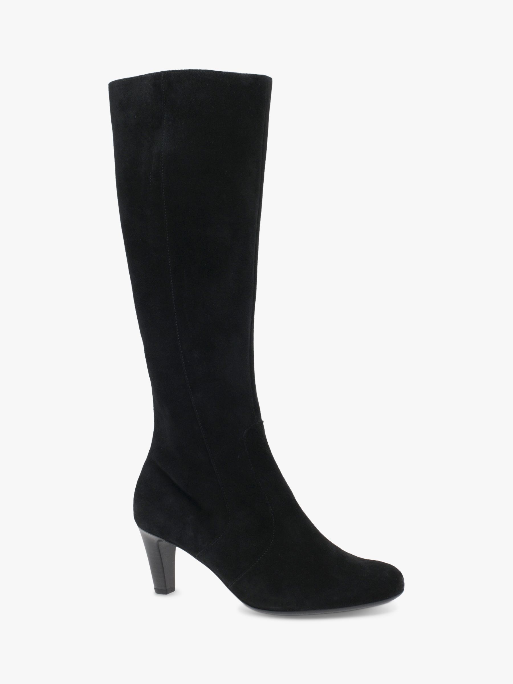 slim fitting knee high boots