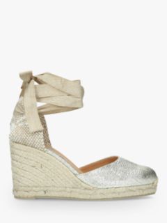 Castaner shop metallic espadrille