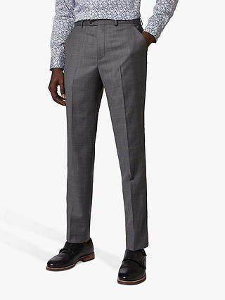 Ted Baker Board Check Trousers, Grey