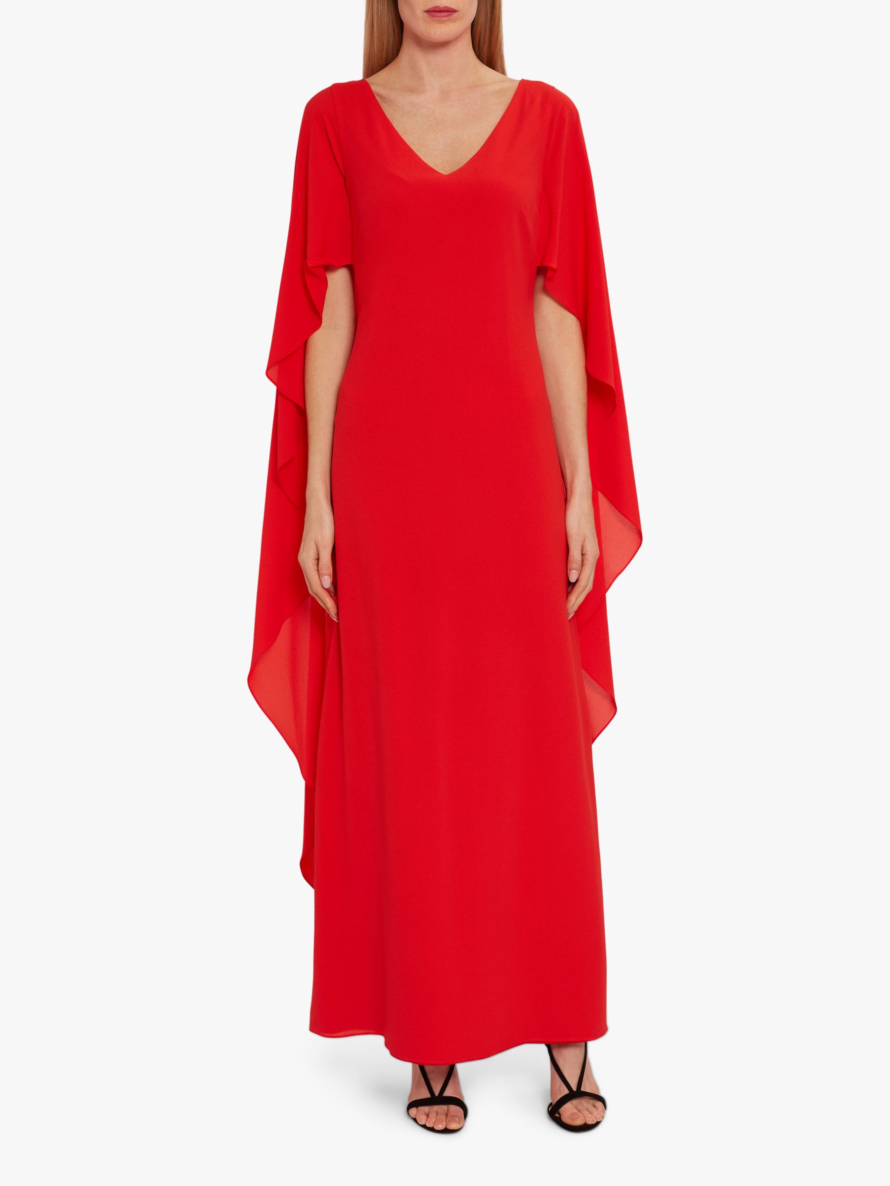 Gina Bacconi Bellerose Dress, Red