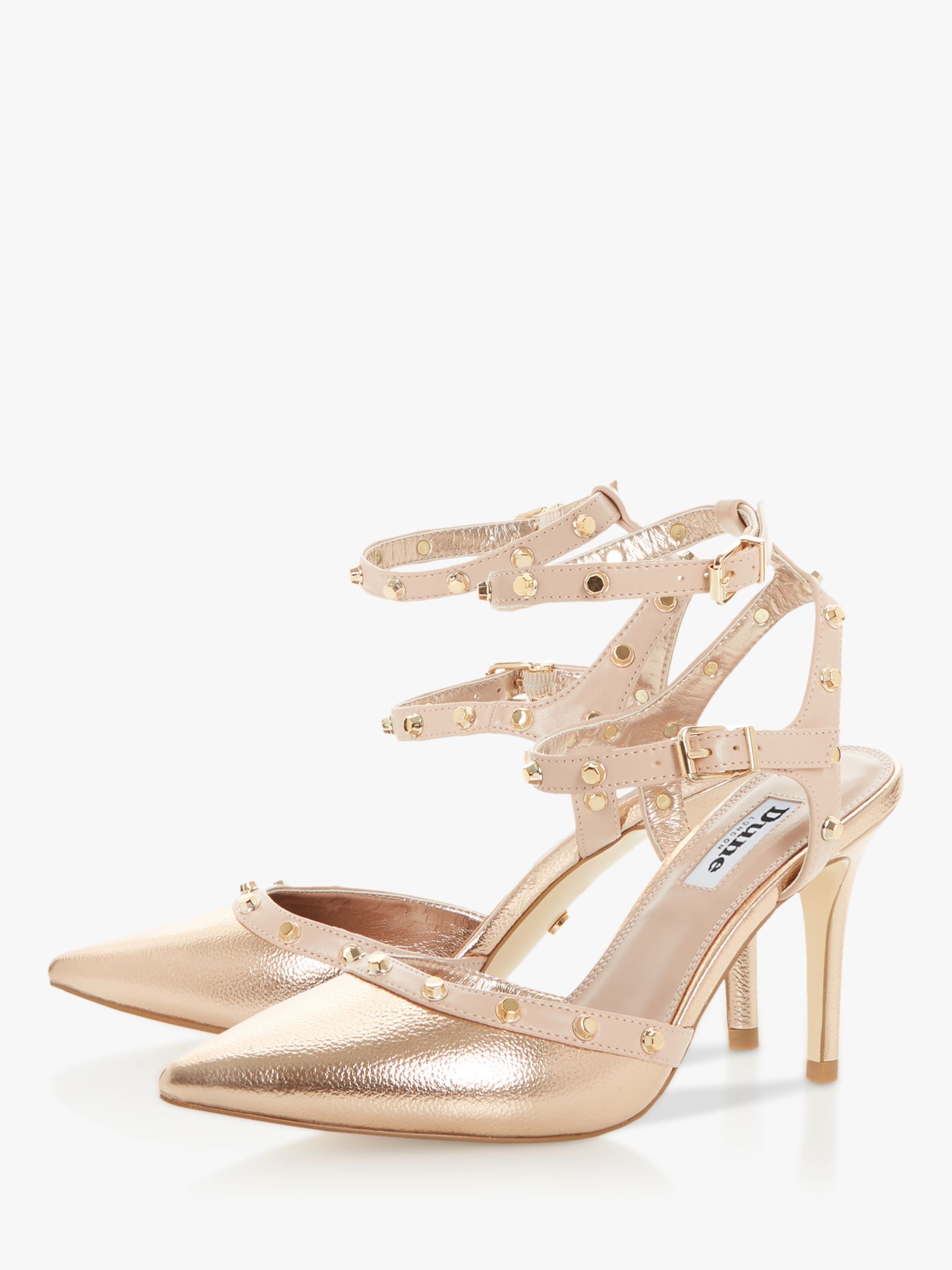 dune gold high heels