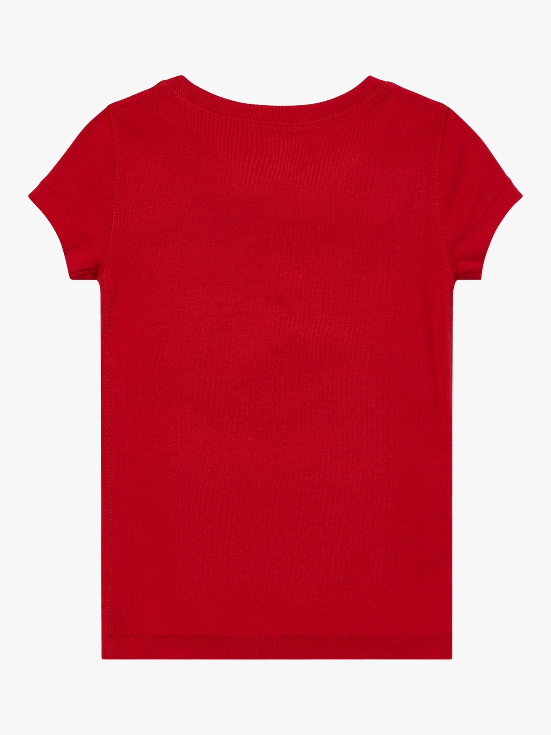 girls red shirt