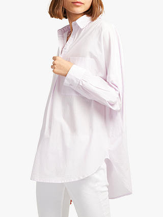 French Connection Laselle Over Shirt, Lavender Frost