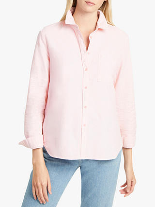 French Connection Rossa Oxford Shirt, Sanna Pink