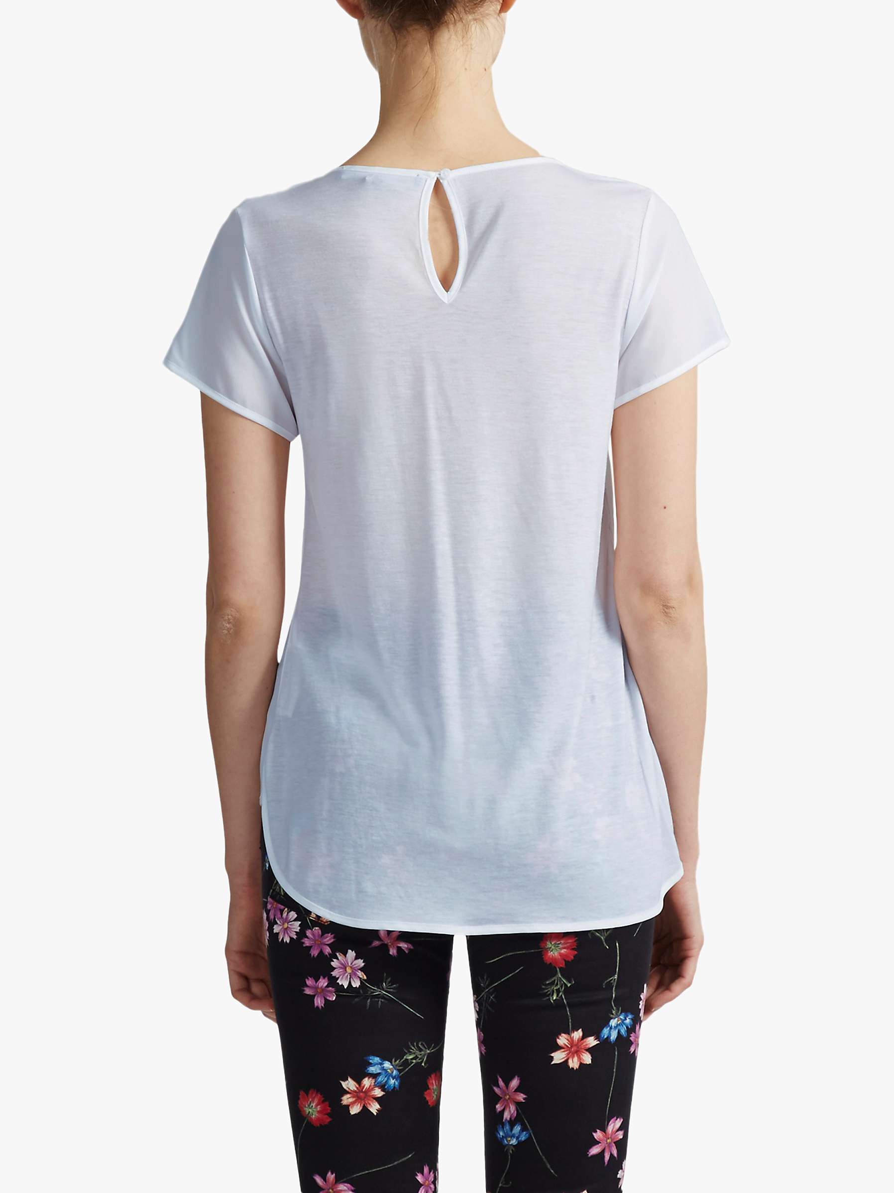 Buy French Connection Classic Crepe T-Shirt Online at johnlewis.com