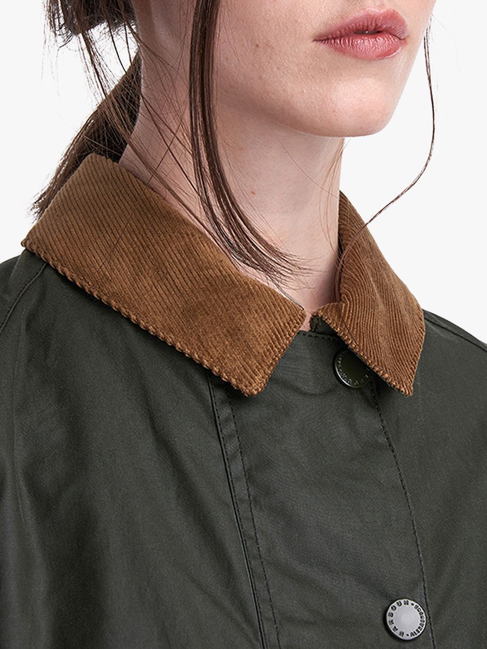 barbour edith waxed cotton jacket