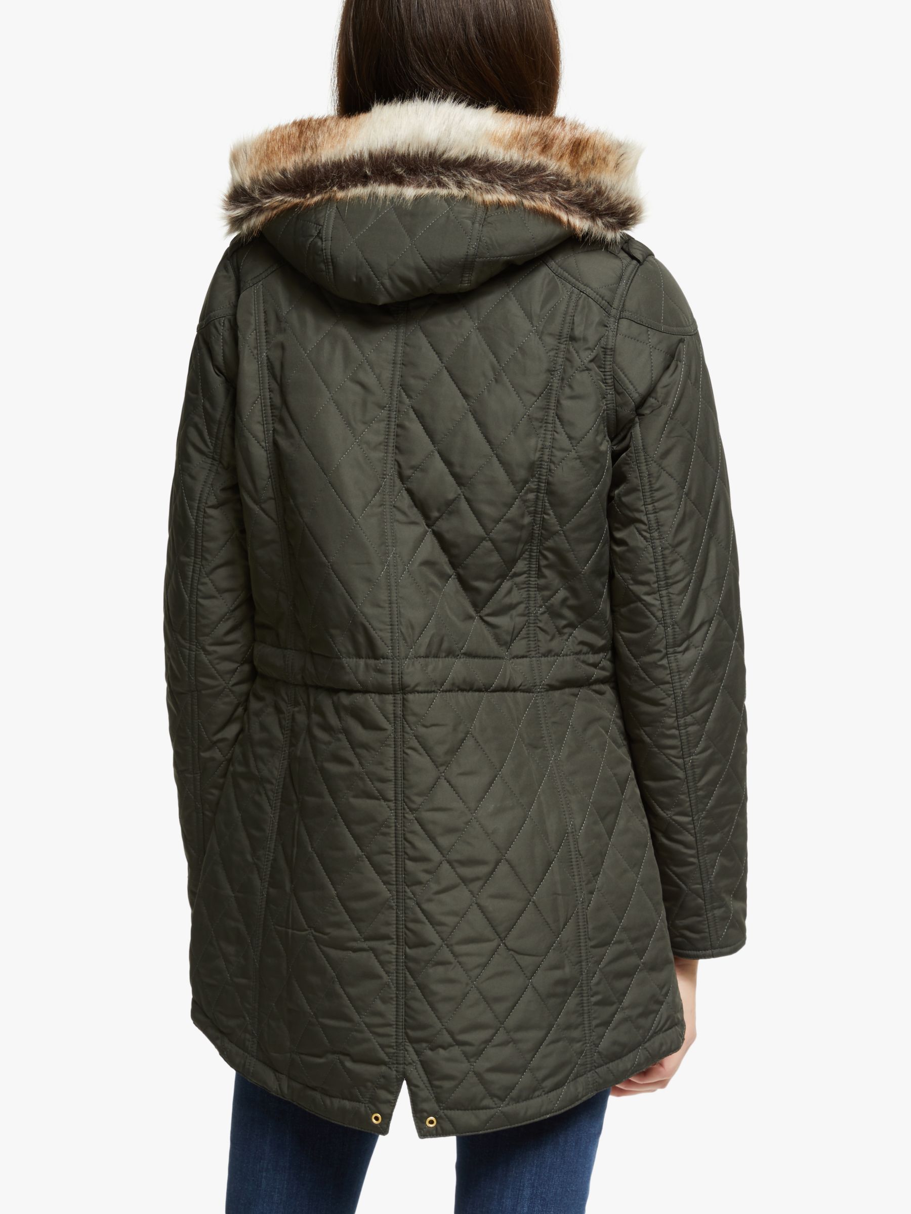 Barbour International Enduro Quilted Hooded Jacket