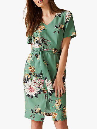 Phase Eight Deborah Floral Dress, Apple Green
