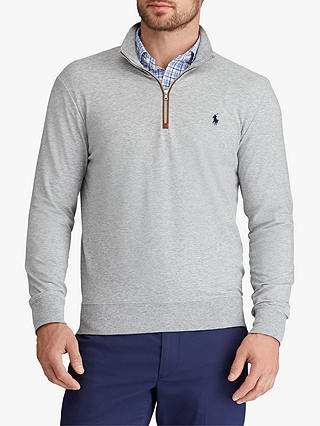 Polo Golf by Ralph Lauren Half Zip Sweatshirt, Andover Heather