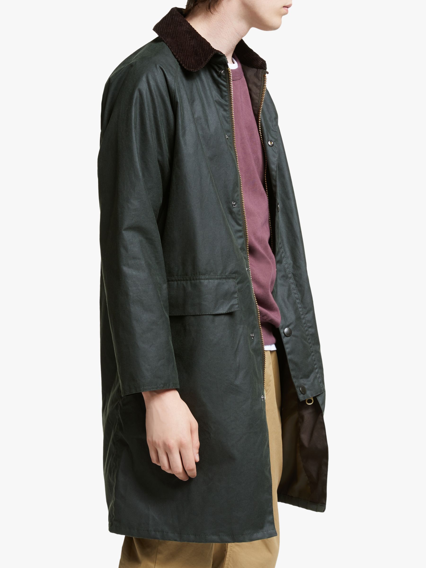 barbour burghley coat 