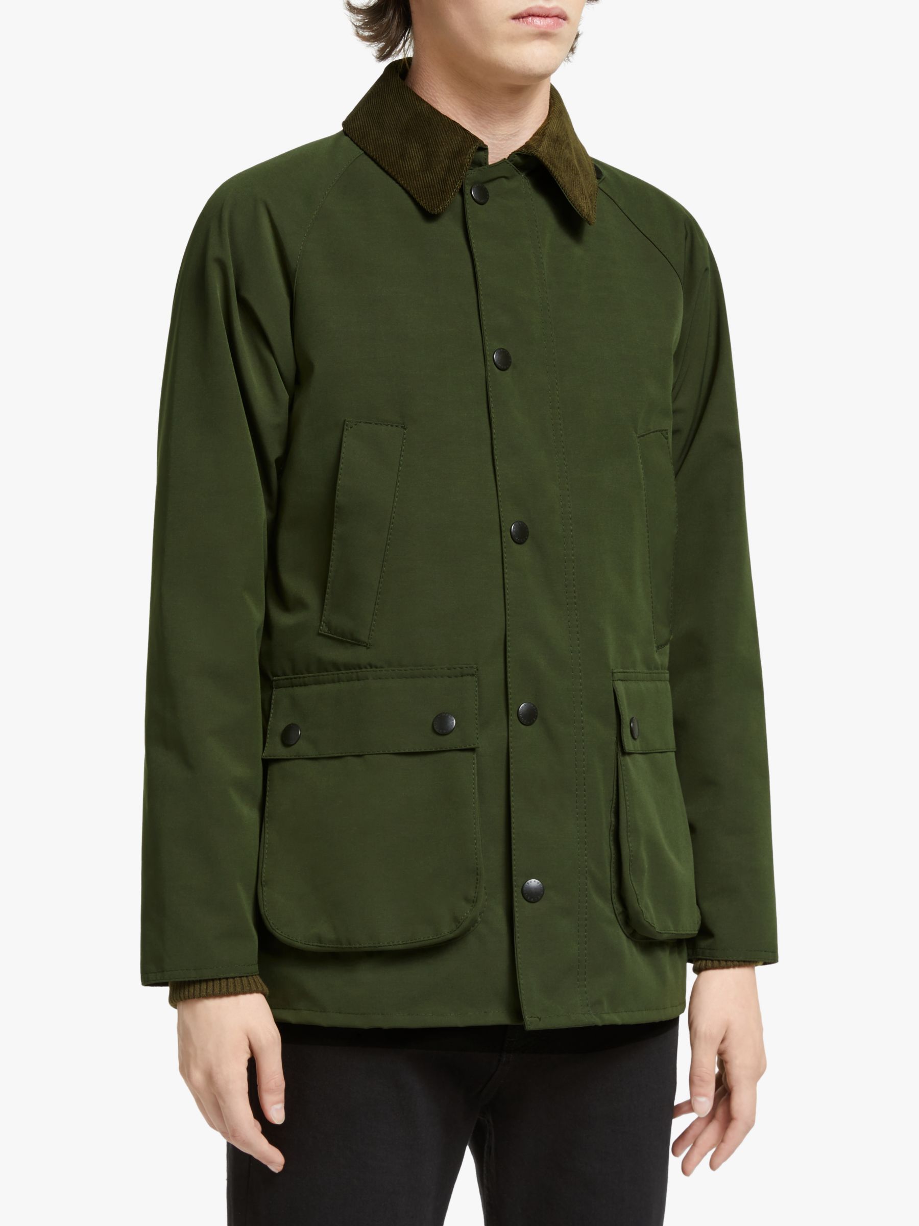 barbour bedale casual hooded jacket sage