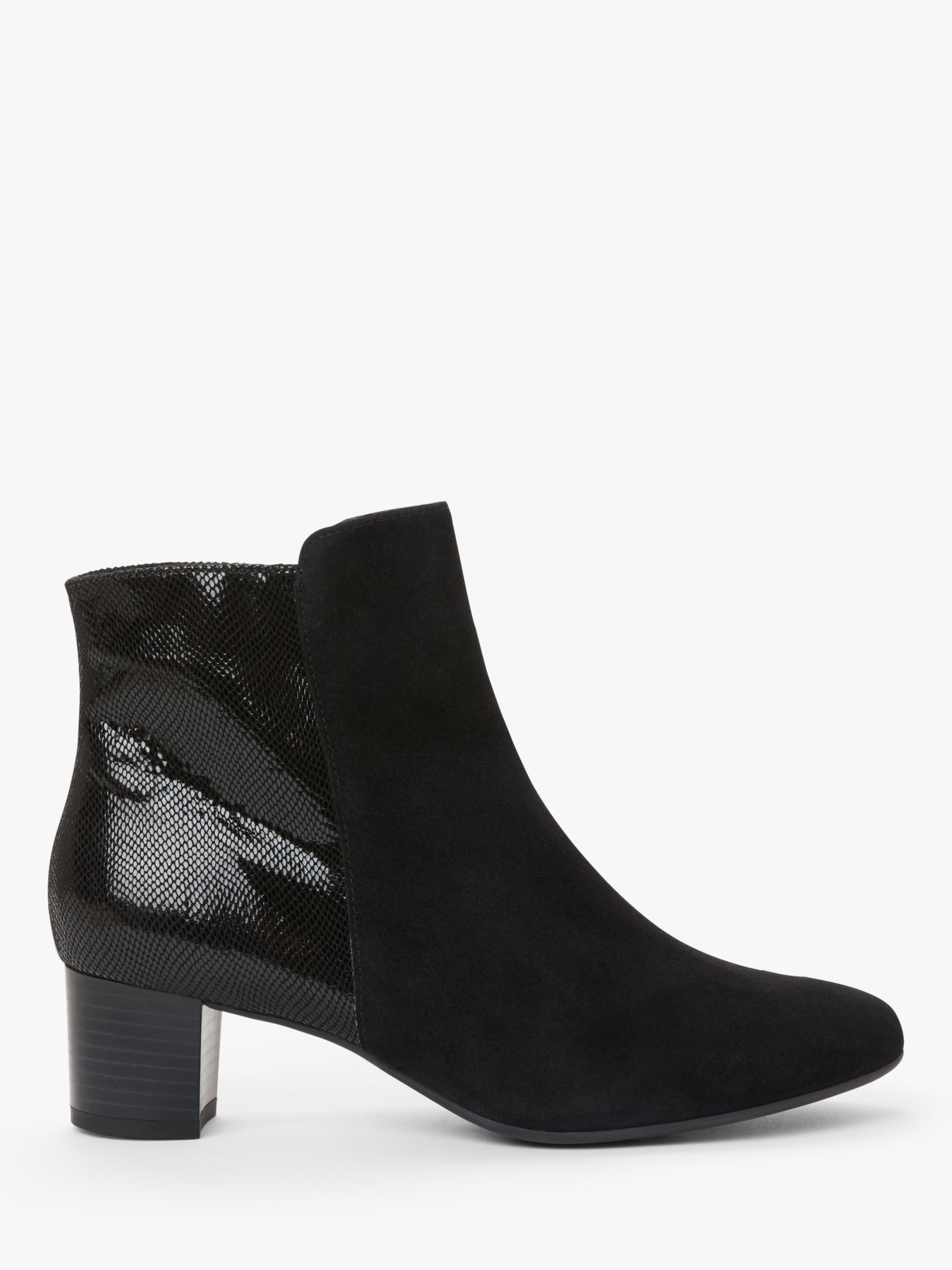 croc ankle boots womens