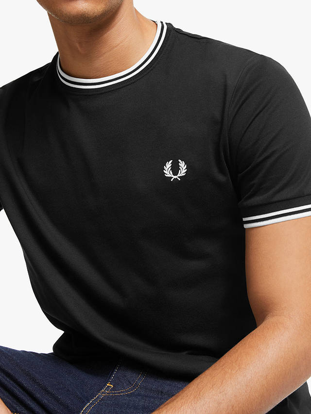 Fred Perry Twin Tipped T-Shirt, Black