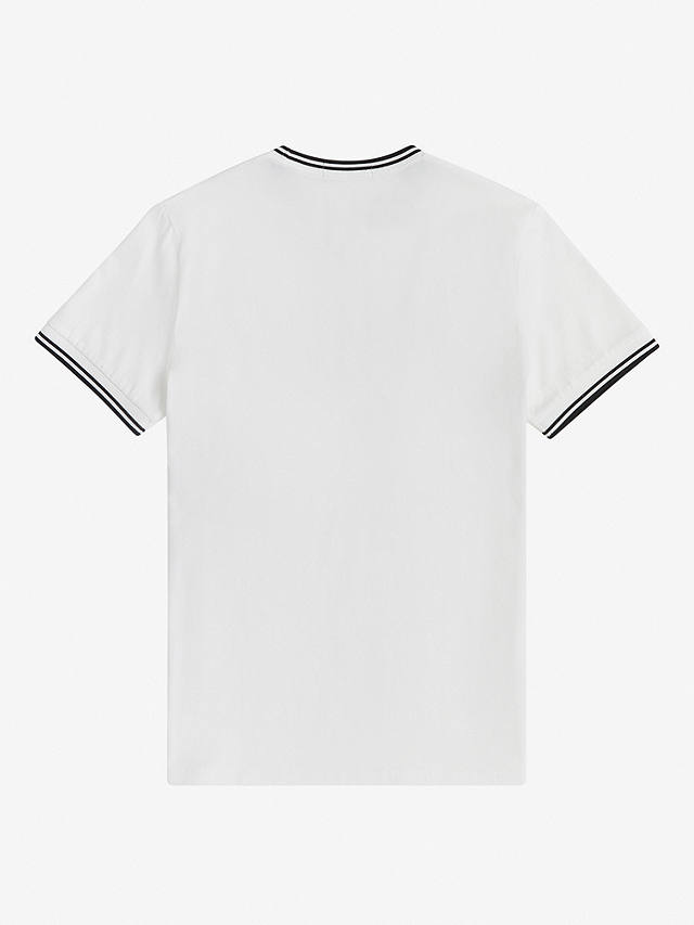 Fred Perry Twin Tipped T-Shirt, Snow White