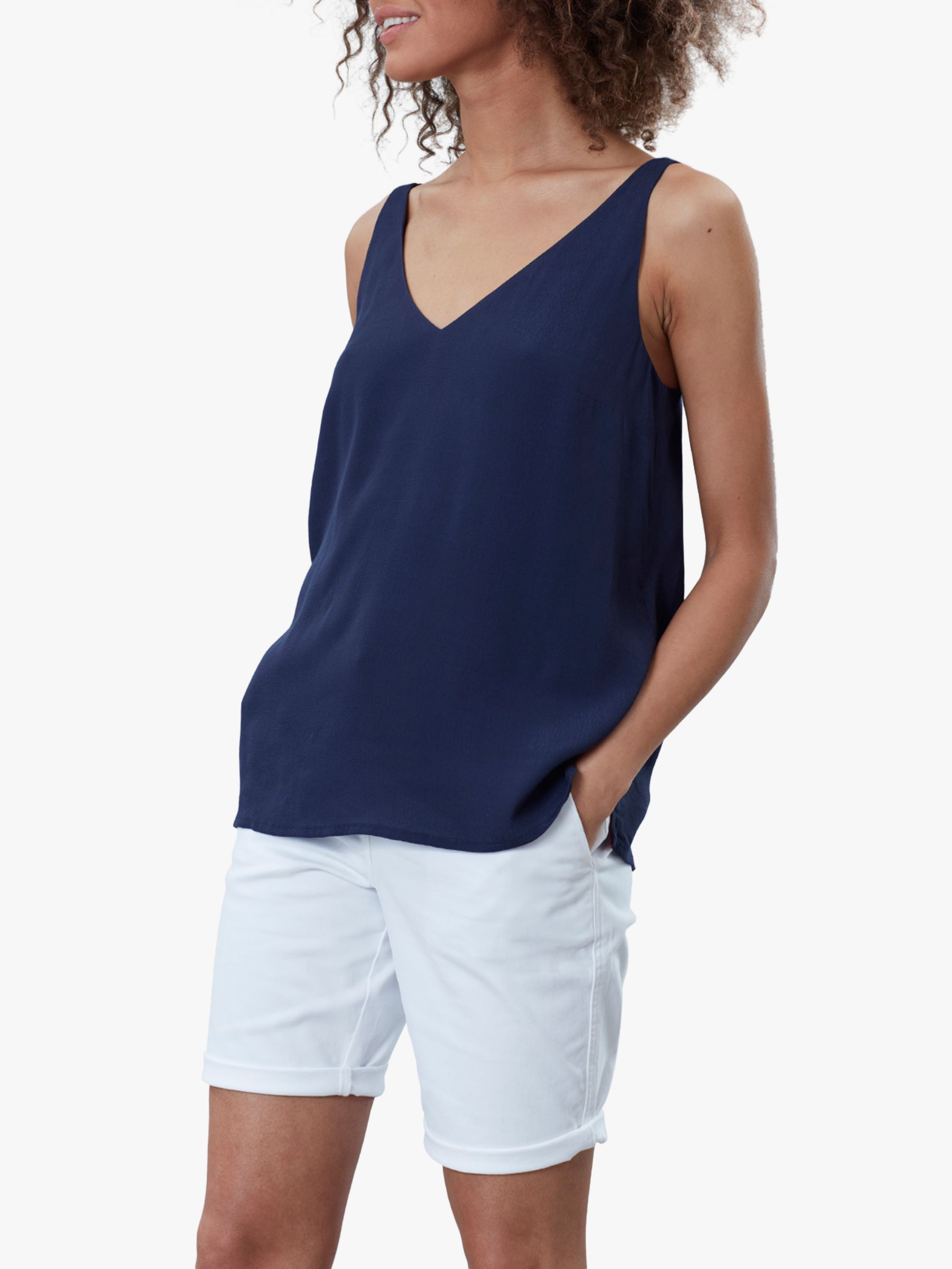 navy blue camisole top