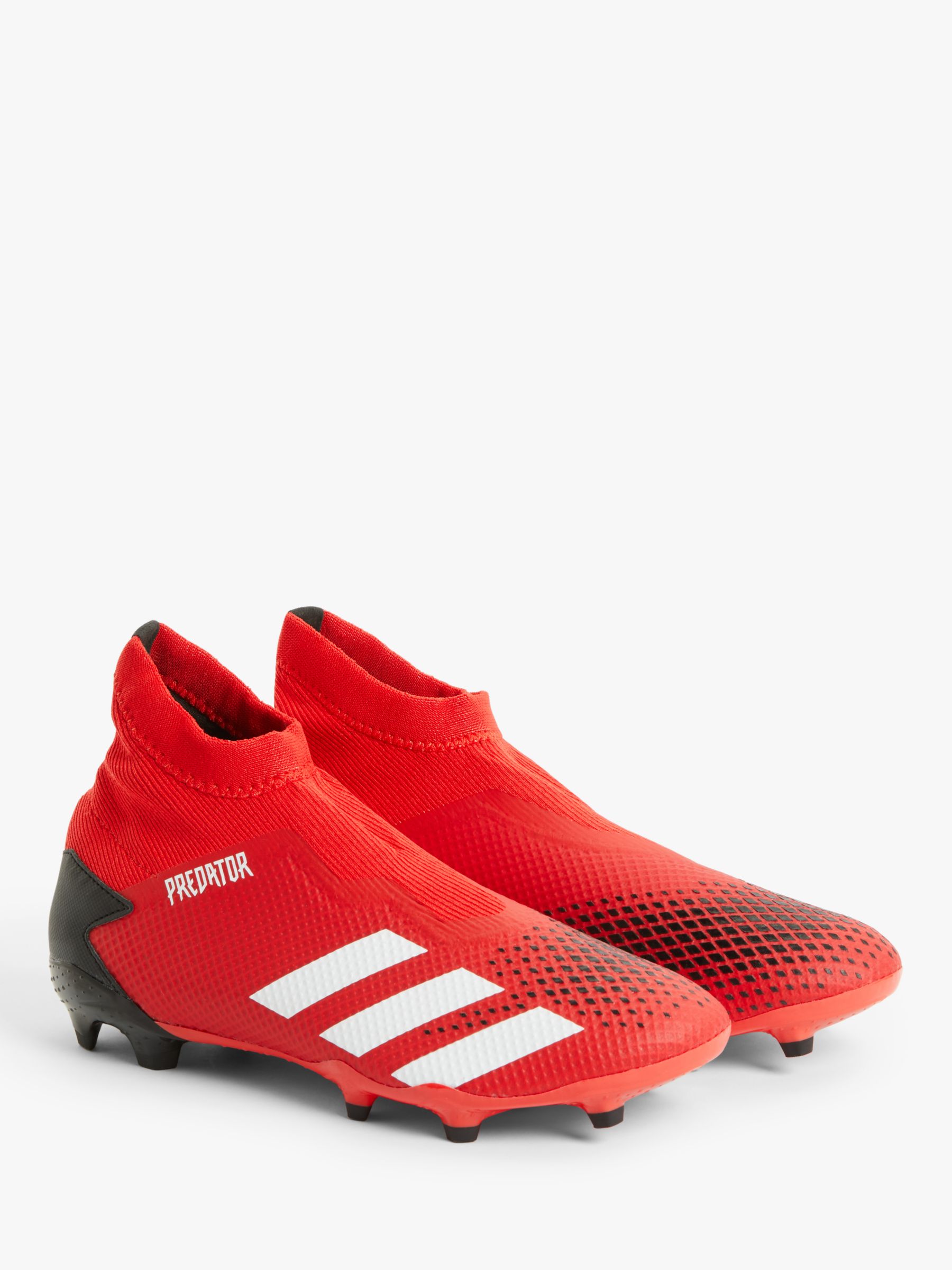 adidas Predator 20.3 Flexible Ground Men's Football Boots, Active Red at John Lewis & Partners
