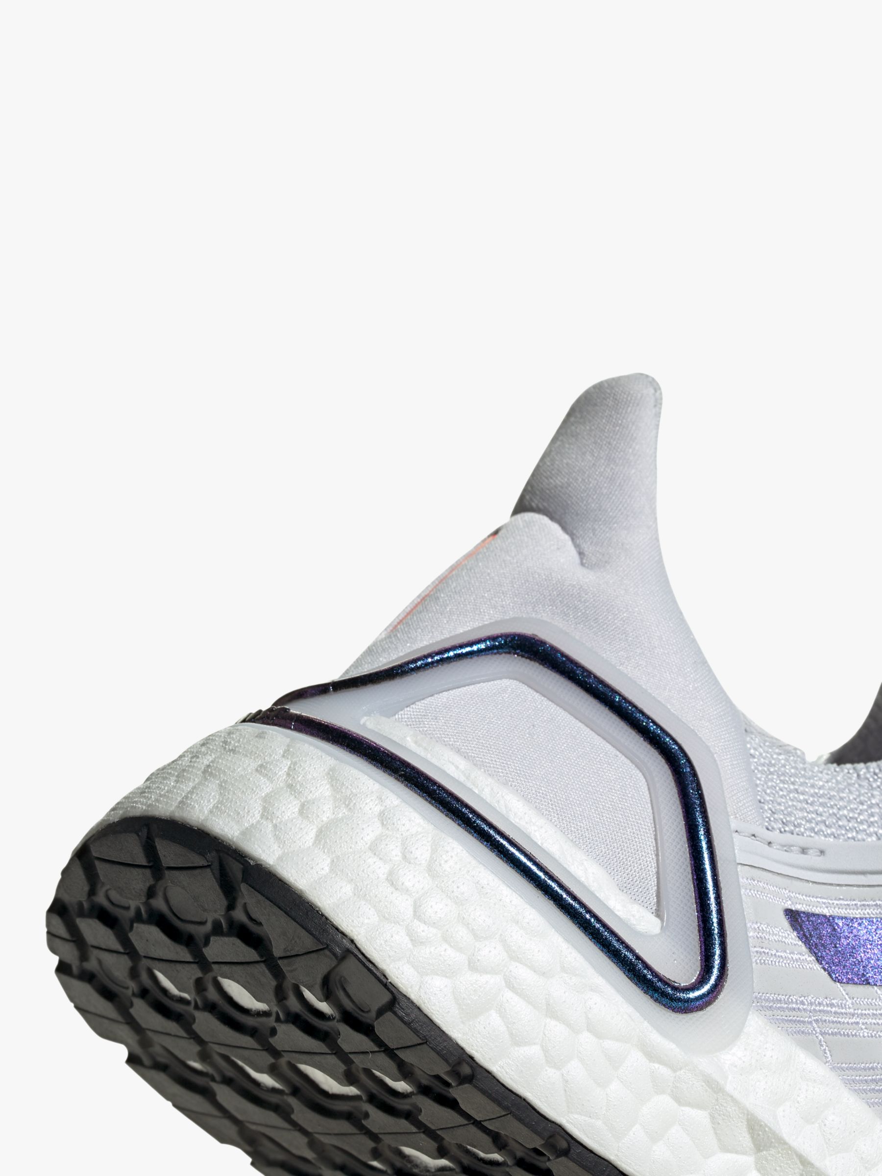 Adidas Ultraboost Women S Running Shoes Dash Grey Boost Blue Violet Met Core Black At John Lewis Partners