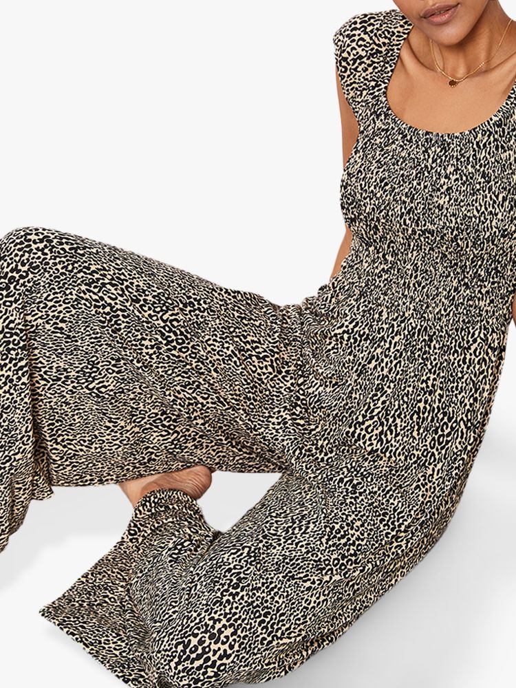 mint velvet star print jumpsuit