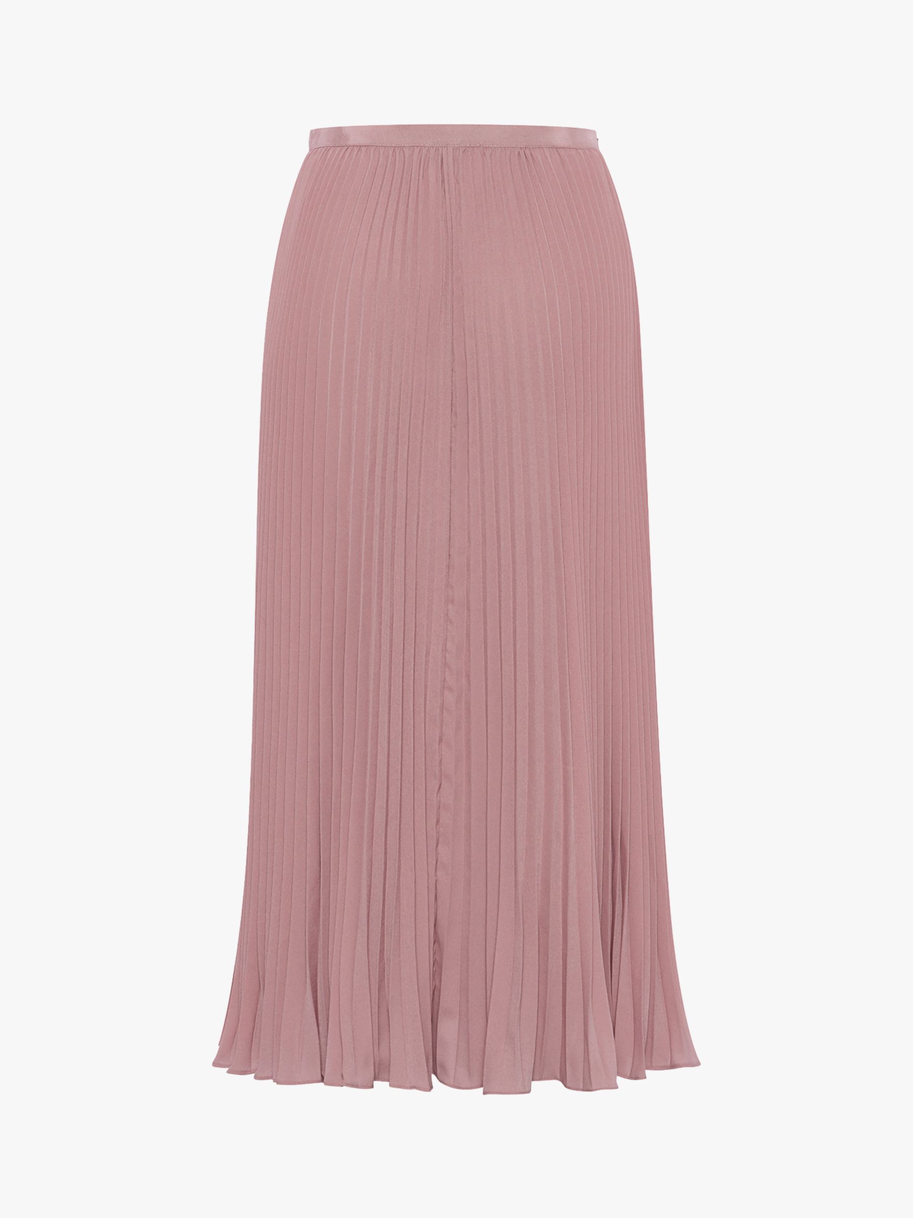French Connection Crepe Pleated Skirt at John Lewis & Partners