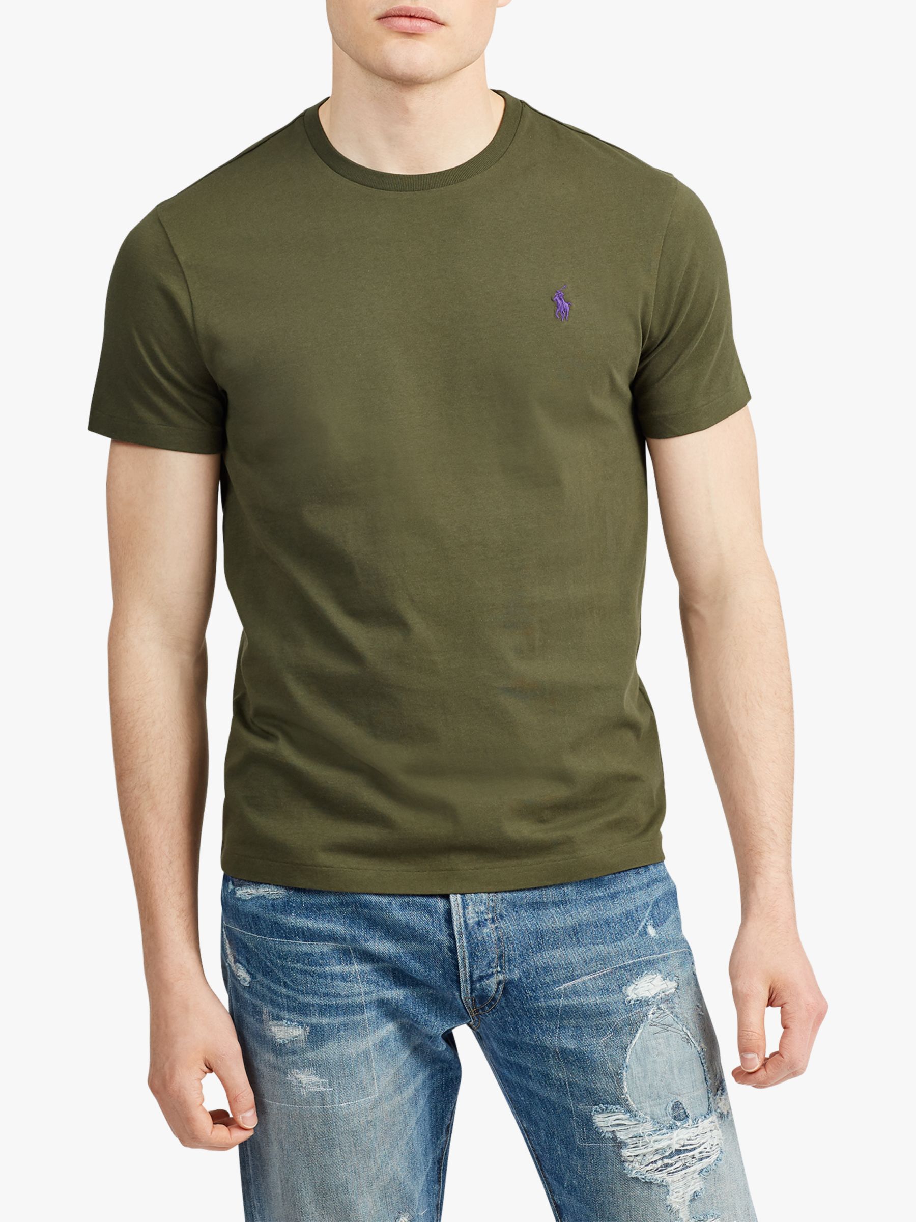 Polo Ralph Lauren Short Sleeve Custom Fit Crew Neck T-Shirt