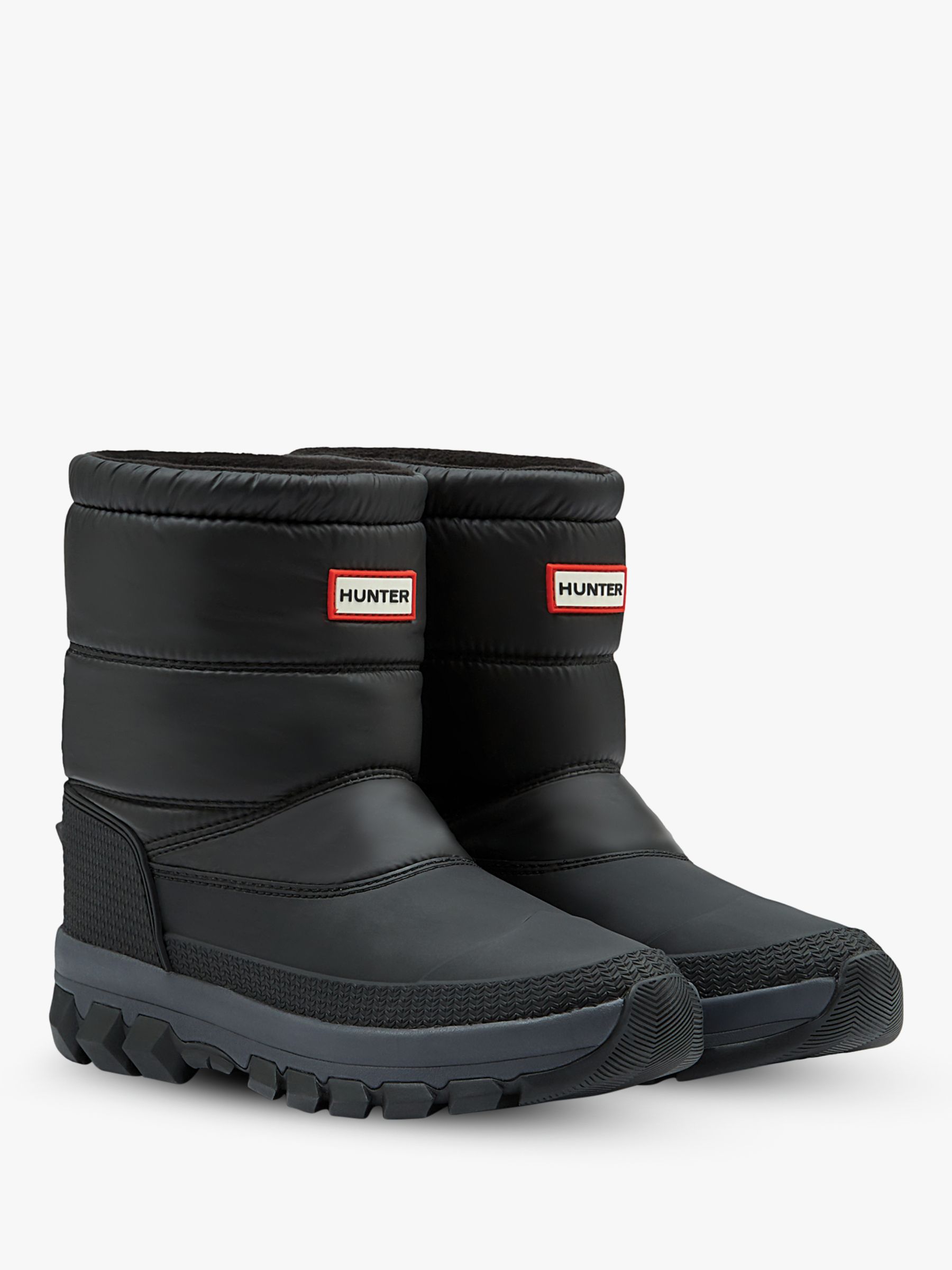 Hunter Original Insulated Ankle Snow Boots Black At John Lewis